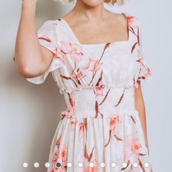 Blue Floral maxi SOLD - Picture 11 of 14